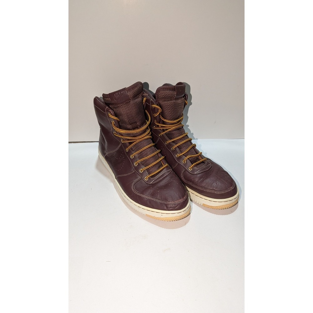 Nike Womens Air Force 1 High '07 Lv8 395751-601 Brown Sneaker Shoes Size 11